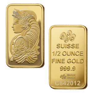 ½ Ounce PAMP Lady Fortuna Gold Bar