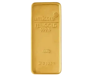 1000 Gram 1KG Umicore Cast Gold Bar