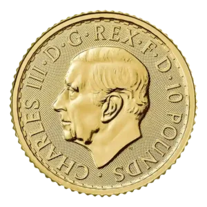 ⅒ Ounce Britannia 2025 Royal Mint Pure Gold Coin