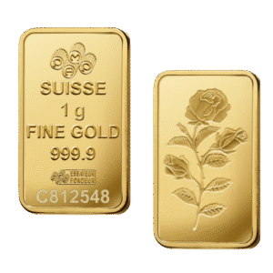 1 Gram PAMP Rosa Gold Bar