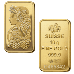 10 Gram PAMP Lady Fortuna Gold Bar