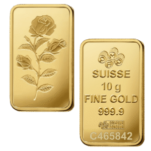 10 Gram PAMP Rosa Gold Bar
