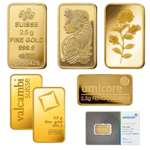 2.5 Gram Best Value Gold Bar – Brand New