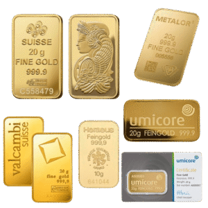20 Gram Best Value Gold Bar – Brand New