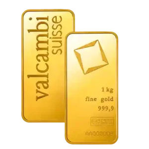 1000 Gram 1KG Valcambi Minted Gold Bar