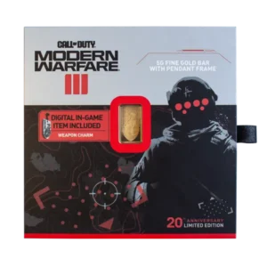 5 Gram PAMP Call of Duty Pure Gold Bar