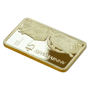 5 Gram PAMP Lady Fortuna 45th Anniversary Gold Bar