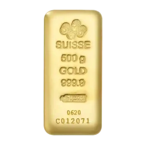 500 Gram PAMP Cast Gold Bar