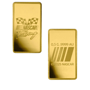 ½ Gram PAMP Nascar Gold Bar