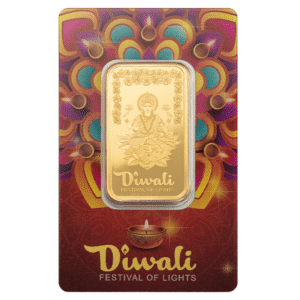 1 Ounce PAMP Diwali Lakshmi & Rangoli Pure Gold Bar 2025