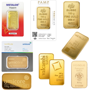 100 Gram Best Value Gold Bar – Brand New