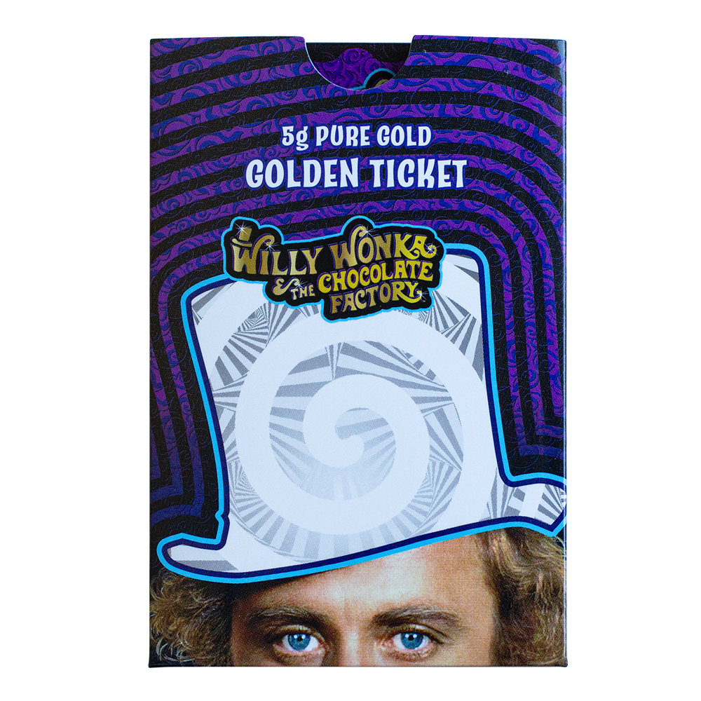 5 Gram 24 Carat PAMP Willy Wonka Pure Gold Bar - Image 5