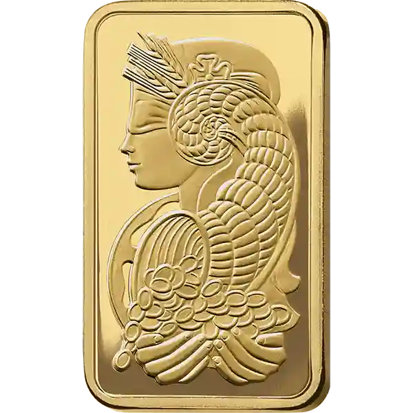 50 Gram PAMP Lady Fortuna Gold Bar - Image 2